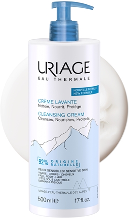Uriage Hygiène Cleansing Cream vyživující čisticí krém na tělo a obličej