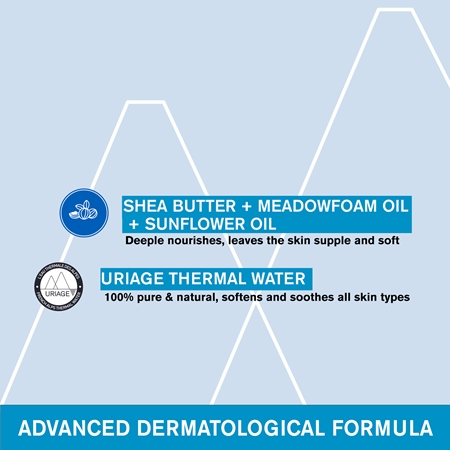 Uriage Hygiène Cleansing Cream vyživující čisticí krém na tělo a obličej
