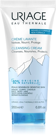 Uriage Hygiène Crème Lavante crème nettoyante nourrissante corps et visage