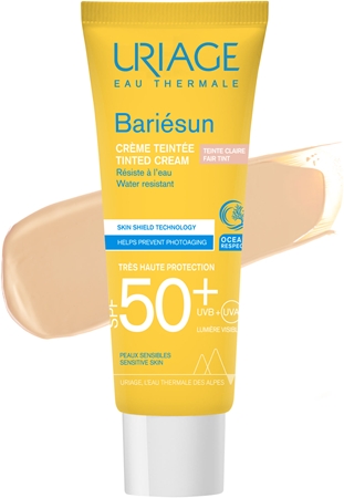 Uriage Bariésun Tinted Cream SPF 50+ crema protettiva colorata viso SPF 50+