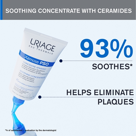 Uriage Xémose Soothing Concentrate Lindrande emulsion För torr hud