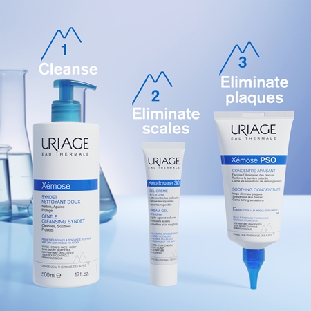 Uriage Xémose Soothing Concentrate Lindrande emulsion För torr hud