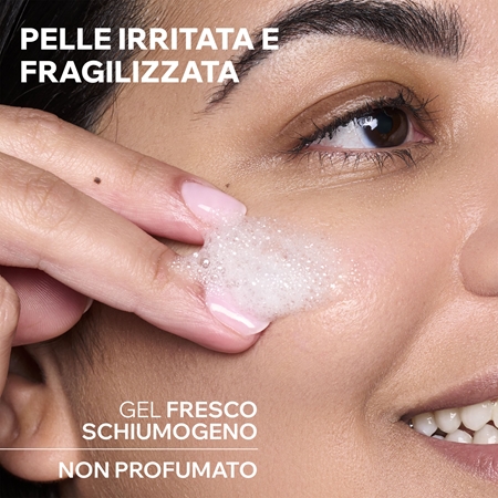 Uriage Bariéderm Cica Cleansing Gel with Copper-Zinc gel detergente lenitivo per pelle screpolata