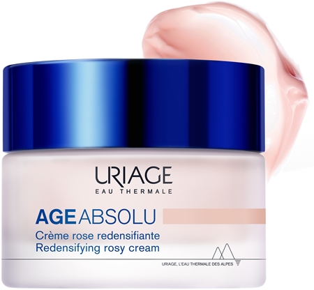 Uriage Age Absolu Créme Rose Redensifiante crème illuminatrice anti-rides effet lifting à l'acide hyaluronique
