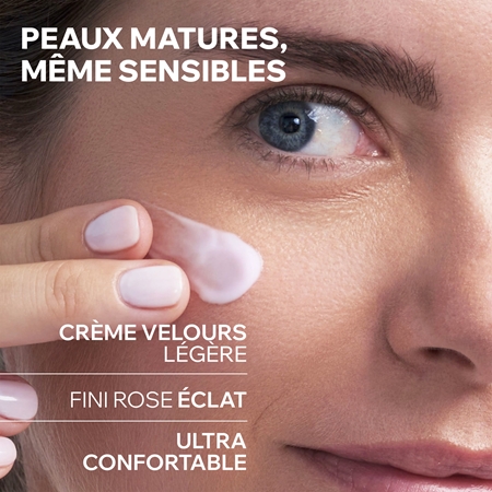 Uriage Age Absolu Créme Rose Redensifiante crème illuminatrice anti-rides effet lifting à l'acide hyaluronique