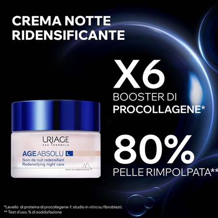 Uriage Age Absolu Redensifying Night Care trattamento rigenerante notte anti-age
