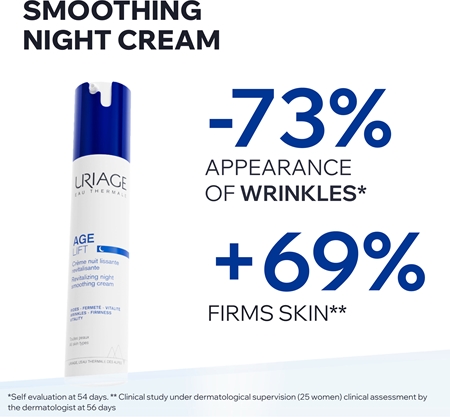 Uriage Age Lift Revitalizing Smoothing Night Cream crème de nuit rénovatrice