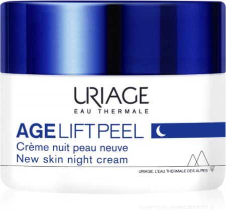 Uriage Age Protect New Skin Night Cream creme de noite antirrugas com AHA