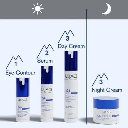 Uriage Age Lift New Skin Night Cream noční protivráskový krém s AHA kyselinami