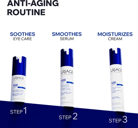 Uriage Age Lift Smoothing Firming Day Cream Firming Anti-Wrinkle Day Cream with hyaluronic acid