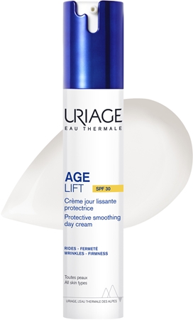 Uriage Age Lift Crème Jour Lissante Protectrice SPF30 crème de jour protectrice anti-rides et anti-taches brunes