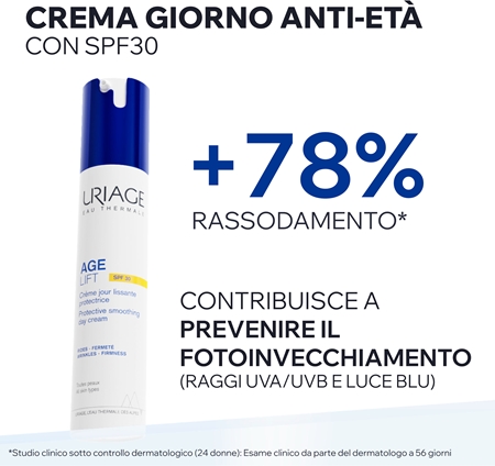 Uriage Age Lift Protective Smoothing Day Cream SPF30 crema giorno protettiva contro rughe e macchie scure