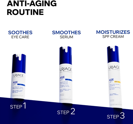 Uriage Age Lift Protective Smoothing Day Cream SPF30 Protective Day Cream to treat wrinkles and dark spots
