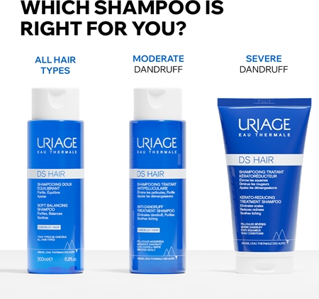 Uriage DS HAIR Kerato-Reducing Treatment Shampoo kerato-redukcijski šampon za občutljivo in razdraženo kožo