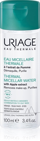 Uriage Hygiène Thermal Micellar Water - Combination to Oily Skin valomasis micelinis vanduo mišriai ir riebiai odai
