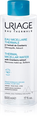 Uriage Hygiène Thermal Micellar Water - Normal to Dry Skin micelární čisticí voda pro normální až suchou pleť