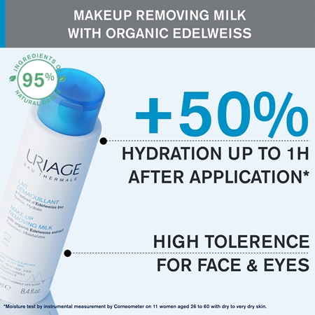 Uriage Eau Thermale Make-Up Removing Milk jemné odličovací mléko na obličej a oči