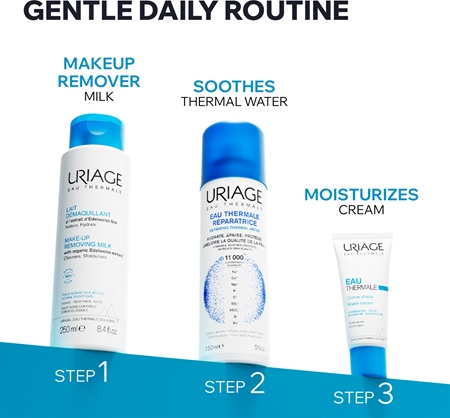 Uriage Eau Thermale Make-Up Removing Milk Gentle Makeup Removing Lotion for face and eyes