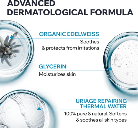 Uriage Eau Thermale Gelée Fraîche Démaquillante gel nettoyant rafraîchissant pour peaux grasses et mixtes