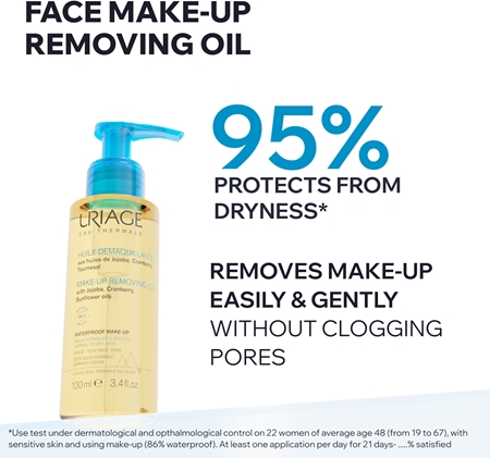 Uriage Hygiène Make-up Removing Oil Cleansing Oil for normal to dry skin