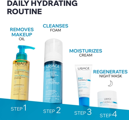 Uriage Hygiène Make-up Removing Oil Cleansing Oil for normal to dry skin