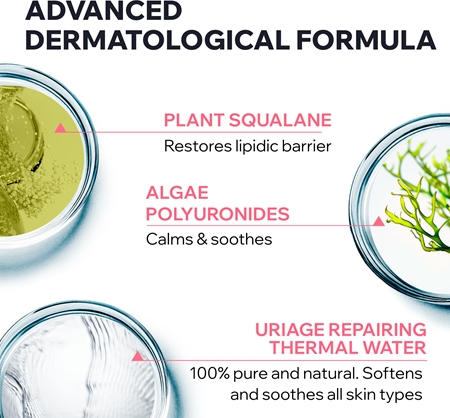 Uriage Toléderm Control Make-up Removing Milky Gel gel démaquillant et nettoyant