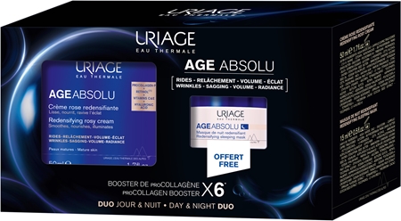 Uriage Age Absolu Day & Night Duo conjunto anti-idade de pele