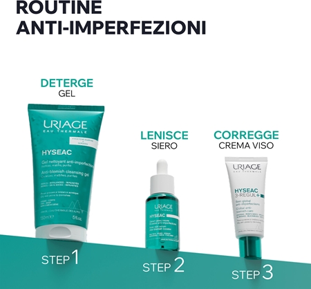 Uriage Hyseac 3-Regul+ Global Anti-Blemish Care crema opacizzante per pelli con imperfezioni