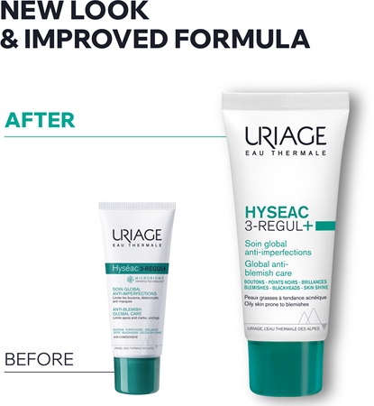 Uriage Hyseac 3-Regul+ Soin Global Anti-imperfections crème matifiante pour peaux à imperfections