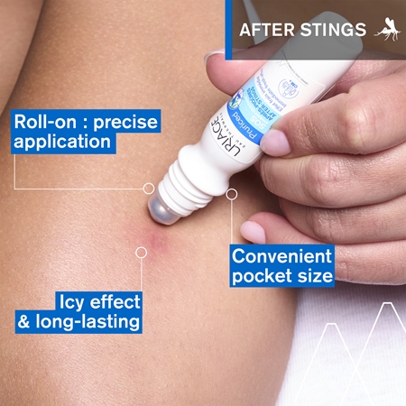 Uriage Pruriced SOS After-Sting Soothing Care roll-on po bodnutí hmyzem pro zklidnění