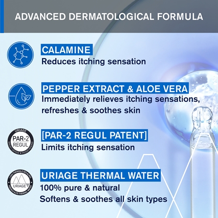 Uriage Pruriced SOS After-Sting Soothing Care roll-on po bodnutí hmyzem pro zklidnění