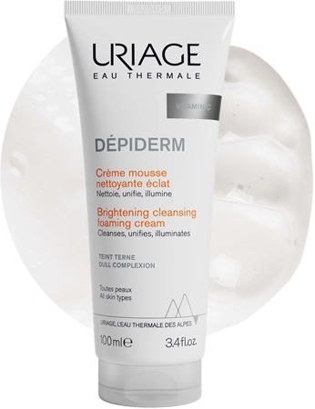 Uriage Dépiderm Mousse Nettoyante Éclat crème moussante purifiante