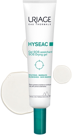 Uriage Hyséac SOS Drying Gel lokální gel na akné proti pigmentovým skvrnám