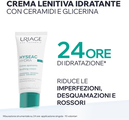 Uriage Hyseac Hydra Soothing Cream crema lenitiva per pelli secche e irritate dal trattamento antiacne
