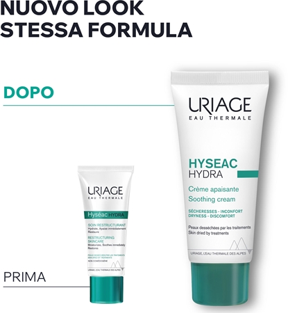 Uriage Hyseac Hydra Soothing Cream crema lenitiva per pelli secche e irritate dal trattamento antiacne