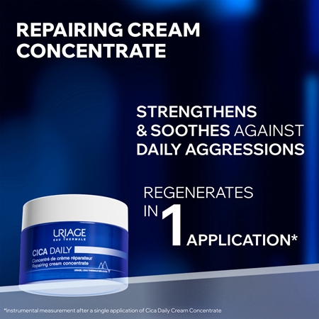 Uriage Cica Daily Repairing Cream Concentrate Moisturizing Gel Cream for weakened skin