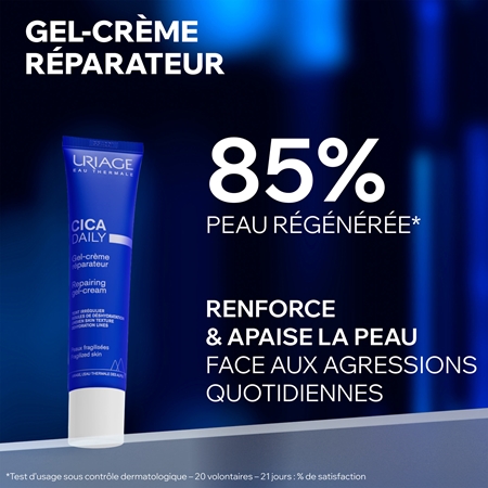 Uriage Cica Daily Repairing Gel-Cream gel hydratant et régénérant pour peau fragilisée
