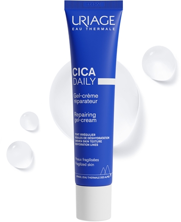 Uriage Cica Daily Repairing Gel-Cream regenerační a hydratační gel pro oslabenou pleť