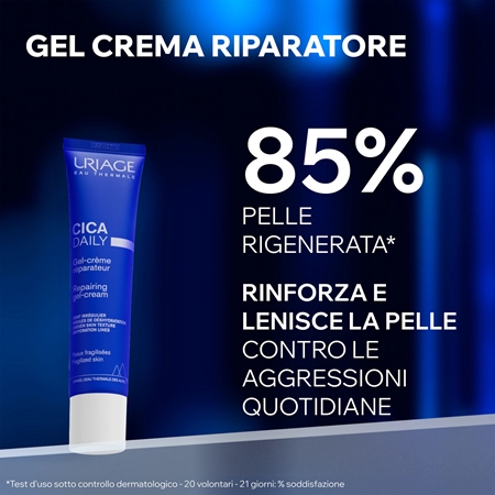Uriage Cica Daily Repairing Gel-Cream gel rigenerante e idratante per pelli deboli