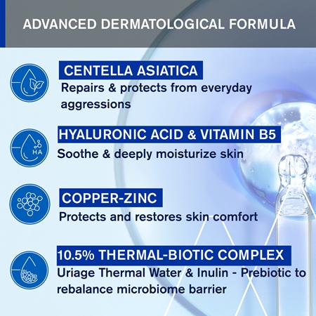 Uriage Cica Daily Repairing Gel-Cream regenerační a hydratační gel pro oslabenou pleť
