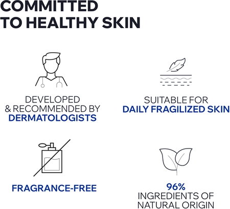 Uriage Cica Daily Repairing Gel-Cream Regenererende og fugtgivende gel Til den svage hud