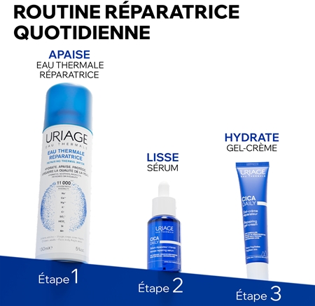 Uriage Cica Daily Repairing Gel-Cream gel hydratant et régénérant pour peau fragilisée