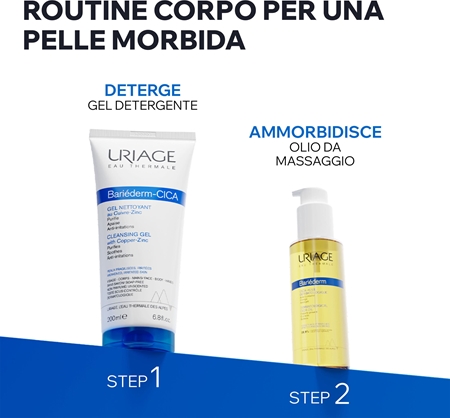 Uriage Bariéderm Cica Dermatological Oil olio corpo nutriente per le smagliature