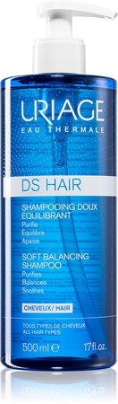 Uriage DS HAIR Soft Balancing Shampoo sampon pentru curatare pentru piele sensibila