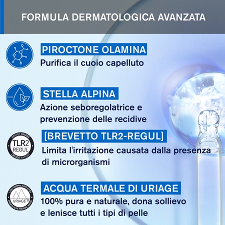 Uriage DS HAIR Soft Balancing Shampoo shampoo detergente per cuoi capelluti sensibili