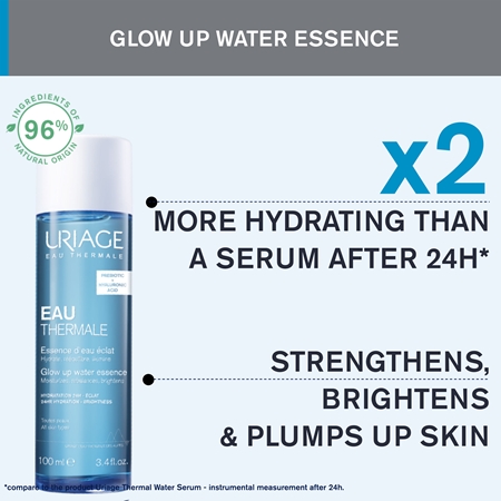 Uriage Eau Thermale Glow Up Water Essence овлажняващ лосион