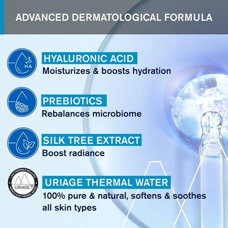 Uriage Eau Thermale Glow Up Water Essence овлажняващ лосион