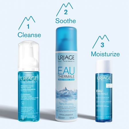 Uriage Eau Thermale Glow Up Water Essence овлажняващ лосион