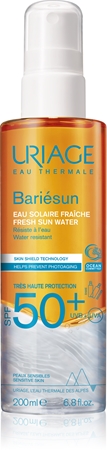 Uriage Bariésun Fresh Sun Water SPF50+ protective sunscreen spray SPF 50+