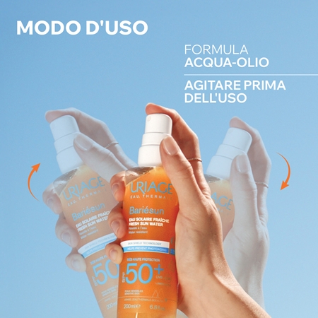 Uriage Bariésun Fresh Sun Water SPF50+ spray solare protettivo SPF 50+
